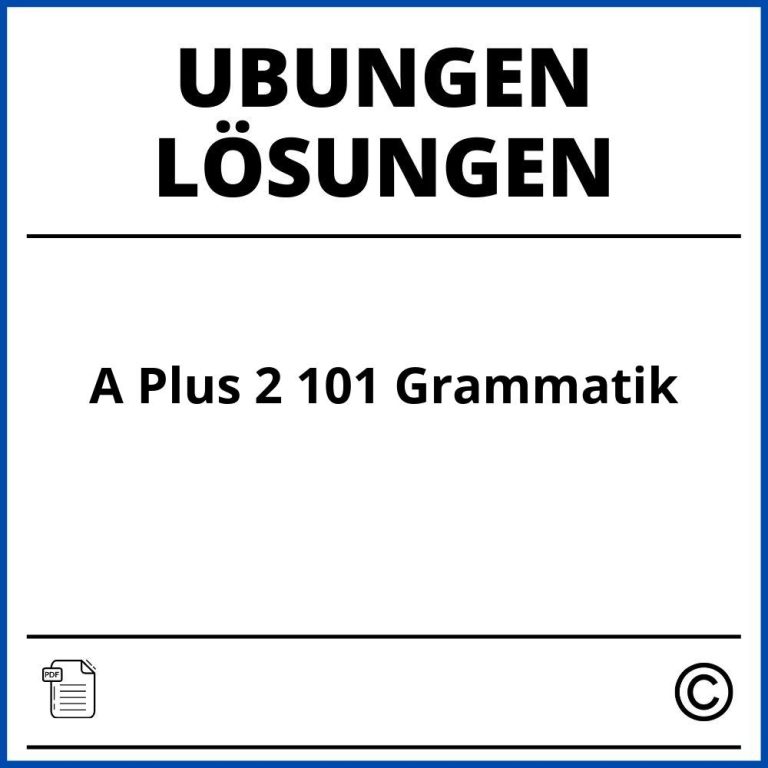 Deutsch Aber Hallo Grammatikübungen B1 Lösungen Pdf