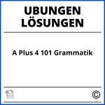 A Plus 4 101 Grammatikübungen Lösungen Pdf