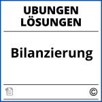 Bilanzierung Übungen Mit Lösungen Pdf