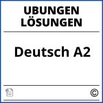 Deutsch A2 Übungen Pdf Mit Lösungen