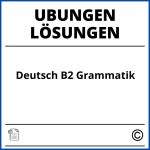 Deutsch B2 Grammatik Übungen Mit Lösungen Pdf