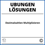 Dezimalzahlen Multiplizieren Übungen Mit Lösungen Pdf