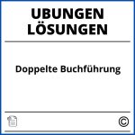 Doppelte Buchführung Übungen Mit Lösungen Pdf