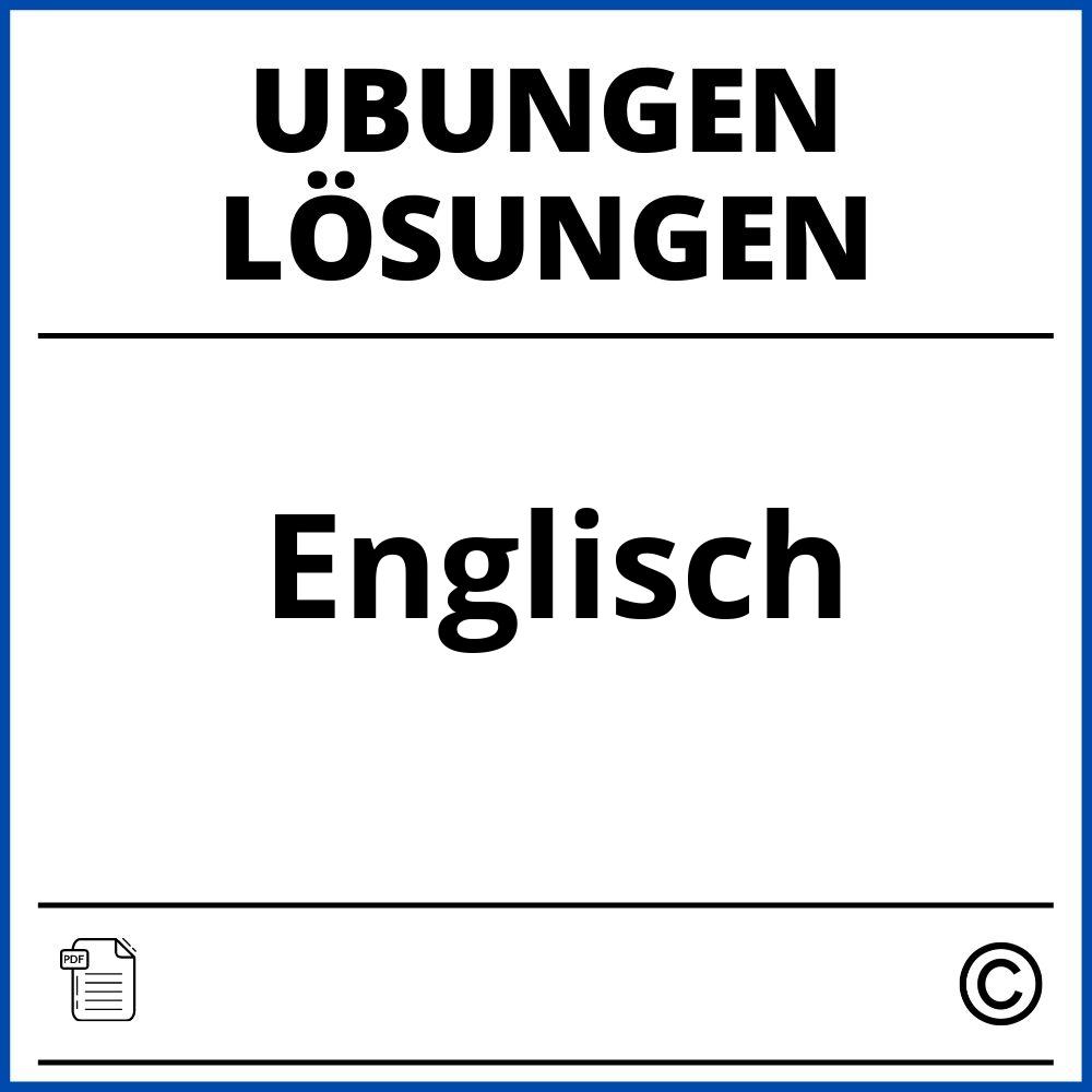 Englisch Übungen Mit Lösungen Pdf