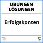 Erfolgskonten Übungen Mit Lösungen Pdf