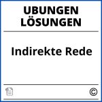 Indirekte Rede Übungen Mit Lösungen Pdf