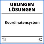 Koordinatensystem Übungen Mit Lösungen Pdf