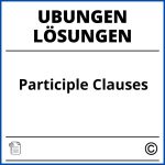 Participle Clauses Übungen Mit Lösungen Pdf