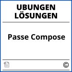 Passe Compose Übungen Mit Lösungen Pdf