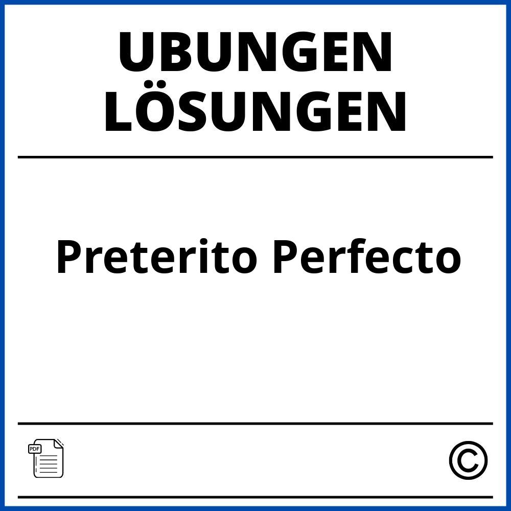 Pretérito Perfecto Übungen Pdf Mit Lösungen