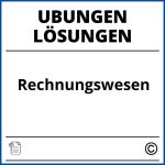 Rechnungswesen Übungen Mit Lösungen Pdf