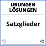 Satzglieder Übungen Mit Lösungen Pdf