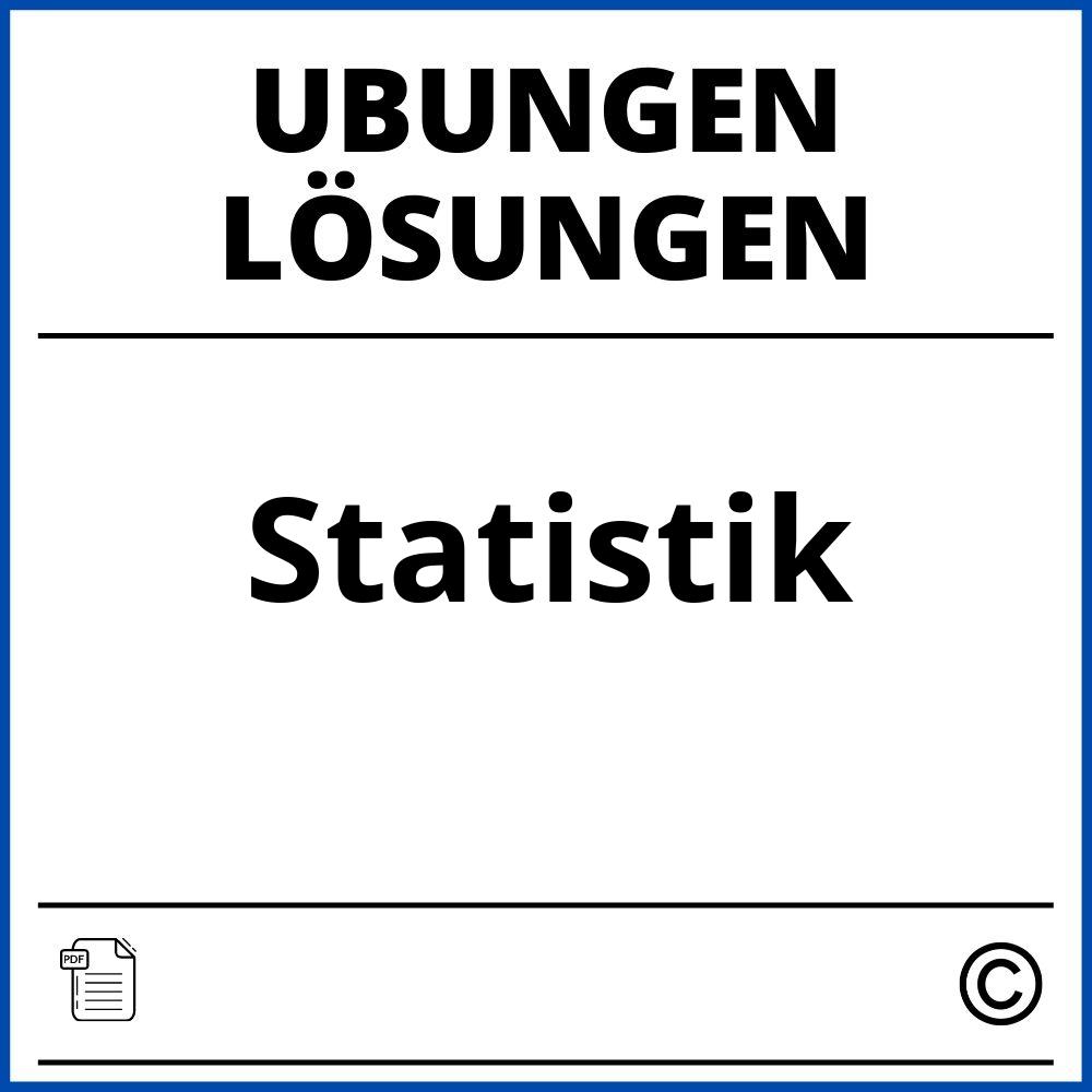 Statistik Übungen Mit Lösungen Pdf