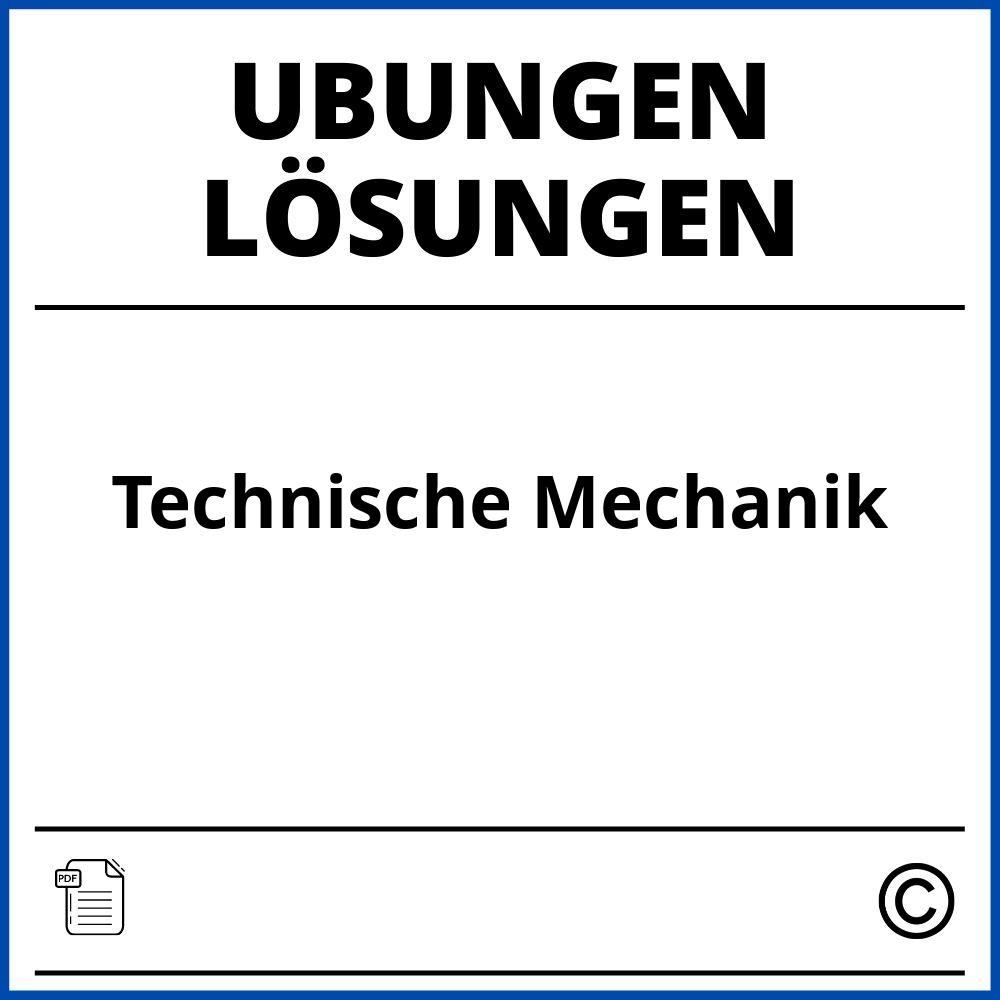 Technische Mechanik Übungen Mit Lösungen Pdf