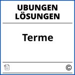 Terme Übungen Mit Lösungen Pdf